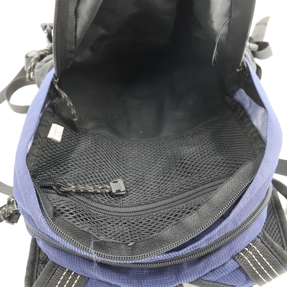 Platypus Hydration Backpack Unisex Medium Blue Black Vintage Hiking Trail Bag